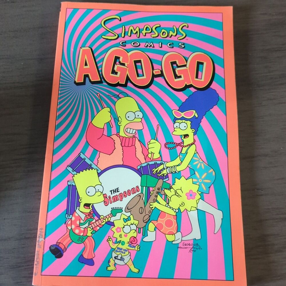 Simpsons Comics A-Go-Go - Paperback By Groening, Matt - GOOD